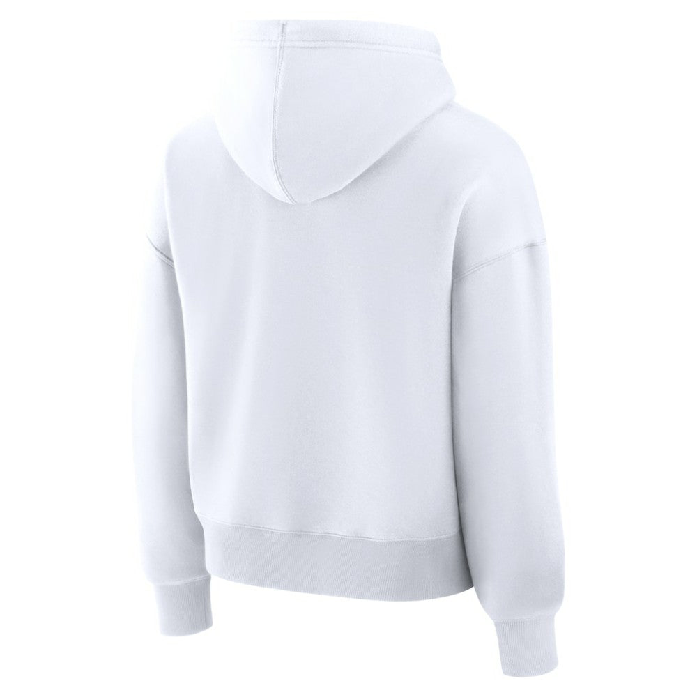 San Diego Padres Women's Lockup Legacy Fleece Hoodie White