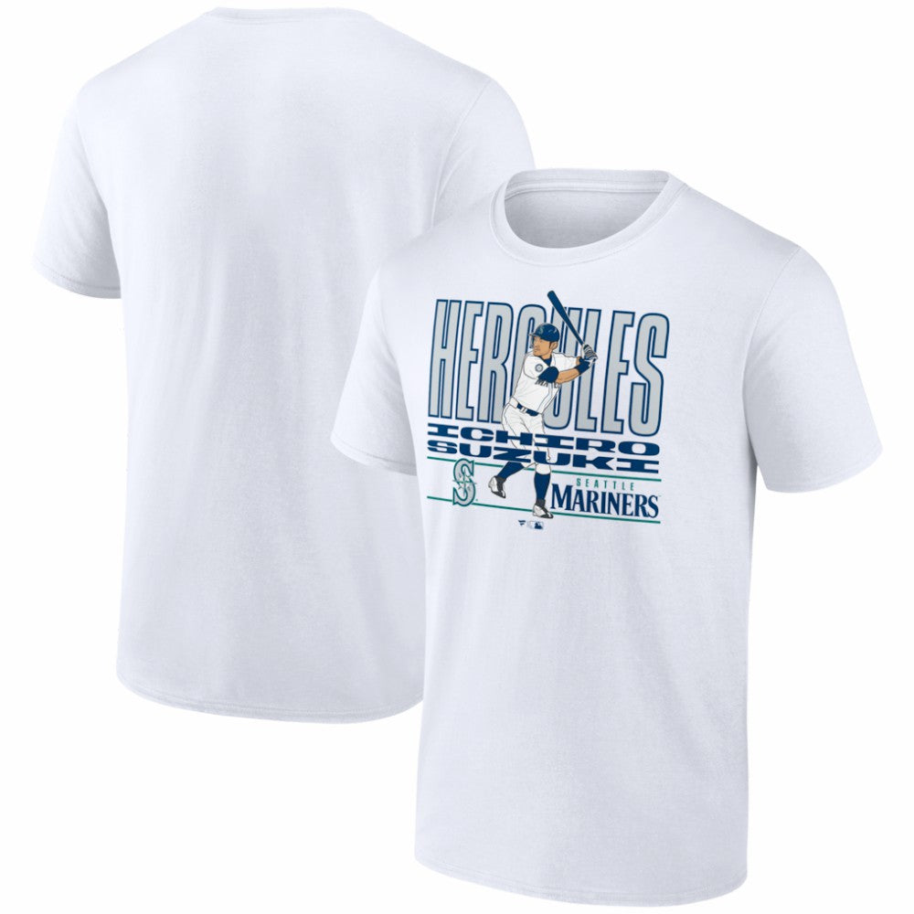 Ichiro Suzuki Seattle Mariners Cooperstown Collection Player T-Shirt White