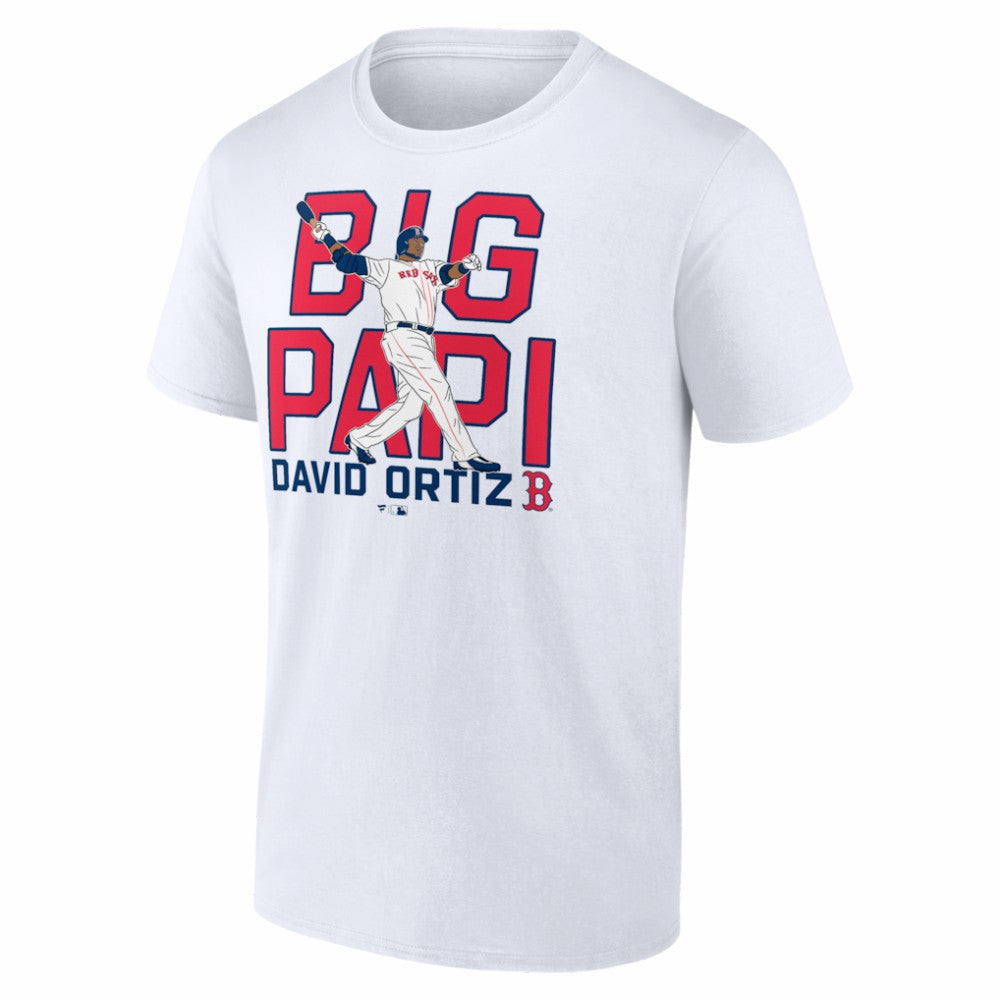 David Ortiz Boston Red Sox Cooperstown Collection Player T-Shirt White