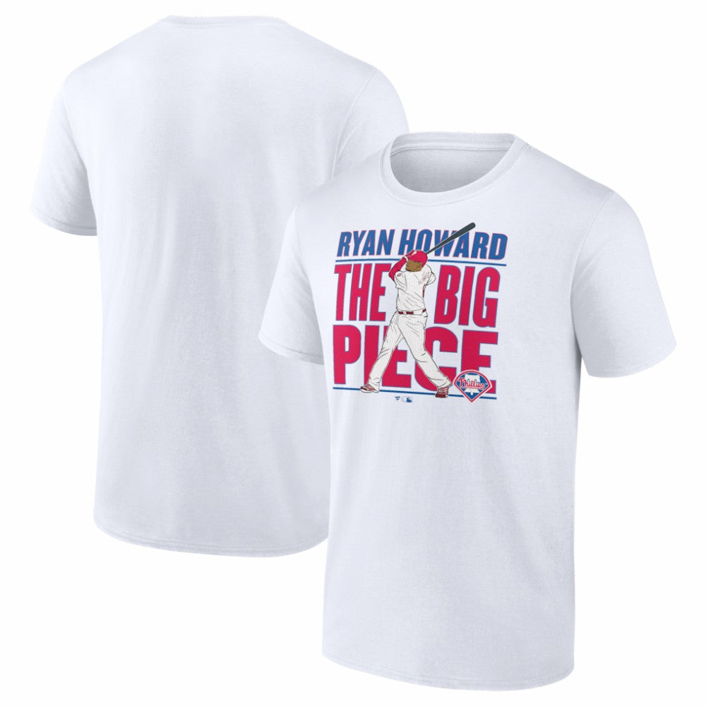 Ryan Howard Philadelphia Phillies Cooperstown Collection Player T-Shirt White