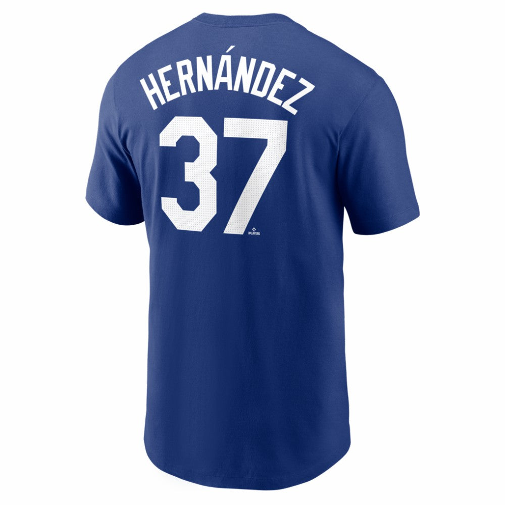 Teoscar Hernández Los Angeles Dodgers 2025 World Series Champions Name & Number T-Shirt Royal | Nike