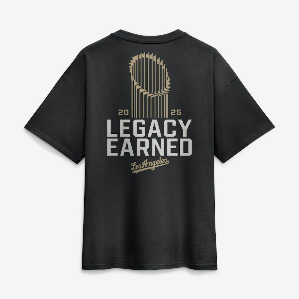 Los Angeles Dodgers 2026 Gold Collection Legacy Earned T-Shirt Black | Nike