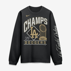 Los Angeles Dodgers 2026 Gold Collection Fleece Pullover Black | Nike