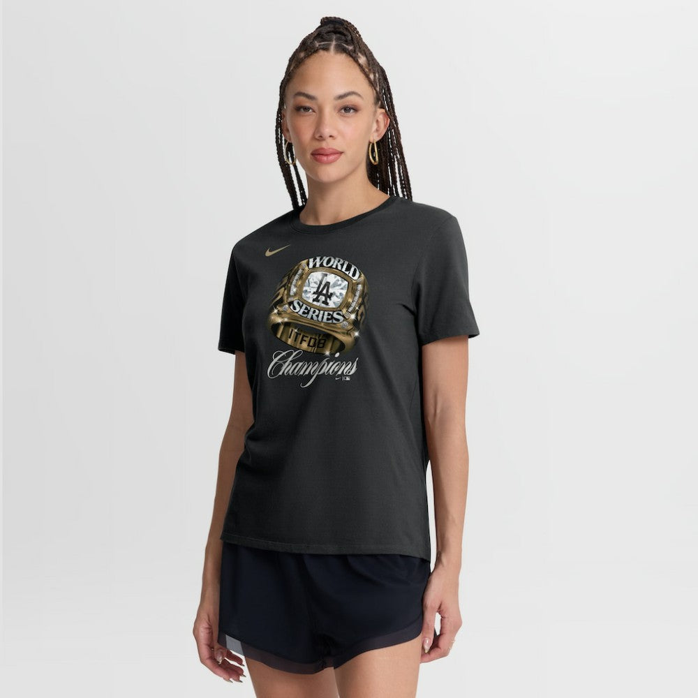 Los Angeles Dodgers Women's 2026 Gold Collection Graphic T-Shirt Black | Nike