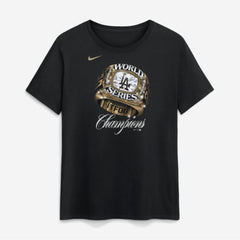 Los Angeles Dodgers Women's 2026 Gold Collection Graphic T-Shirt Black | Nike