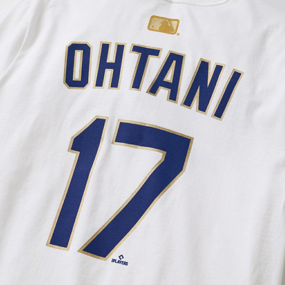 Shohei Ohtani Los Angeles Dodgers 2026 Gold Collection Name & Number T-Shirt White | Nike