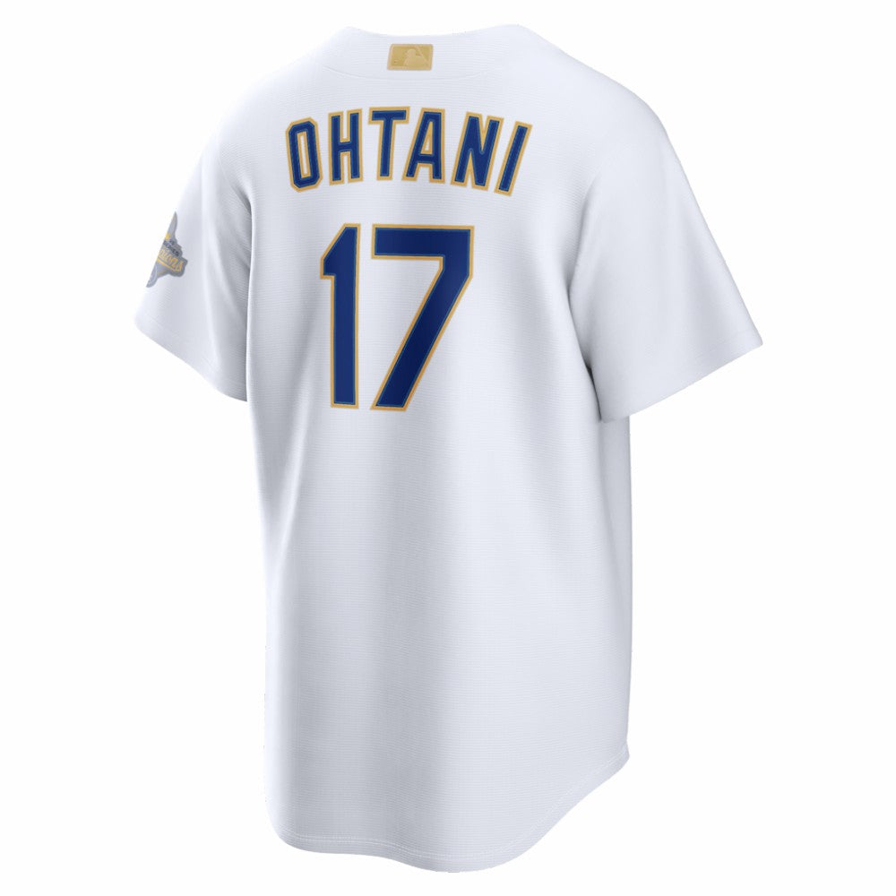 Shohei Ohtani Los Angeles Dodgers 2026 Gold Collection Stadium Jersey White | Nike