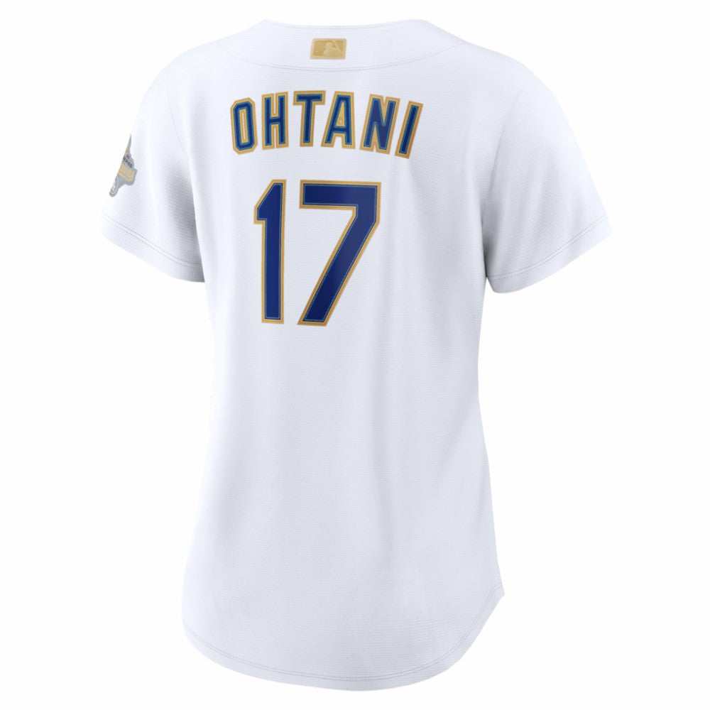 Shohei Ohtani Los Angeles Dodgers Women's 2026 Gold Collection Stadium Jersey White | Nike