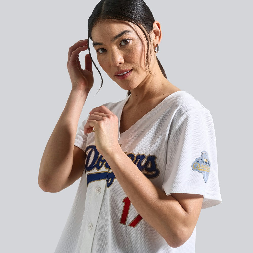 Shohei Ohtani Los Angeles Dodgers Women's 2026 Gold Collection Stadium Jersey White | Nike