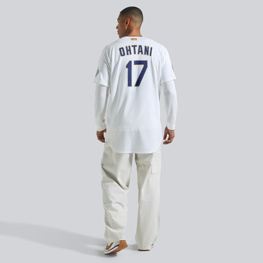Shohei Ohtani Los Angeles Dodgers 2026 Gold Collection Authentic Jersey White | Nike