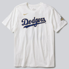 Freddie Freeman Los Angeles Dodgers 2026 Gold Collection Name & Number T-Shirt White | Nike