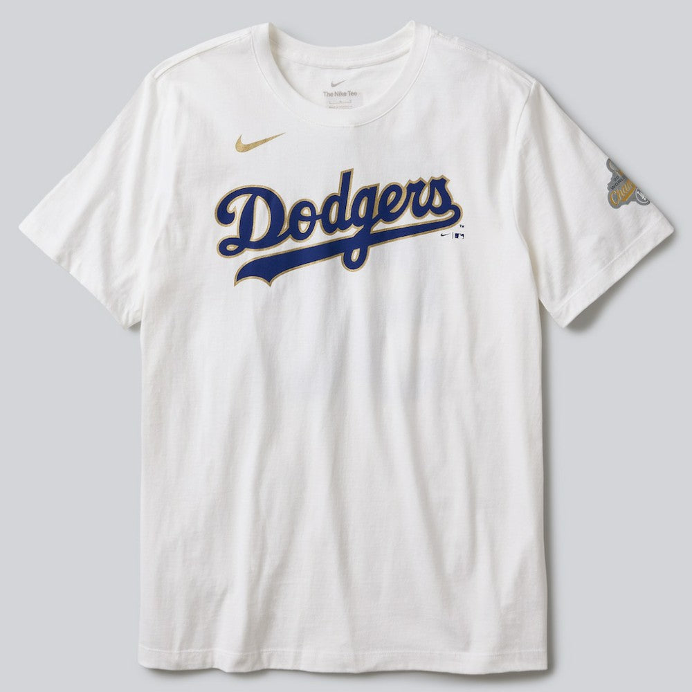 Yoshinobu Yamamoto Los Angeles Dodgers 2026 Gold Collection Name & Number T-Shirt White | Nike