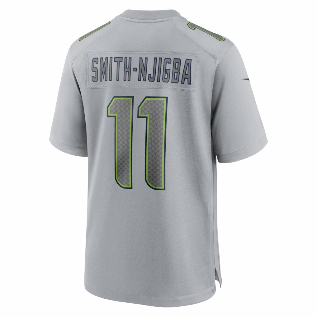 Jaxon Smith-Njigba Seattle Seahawks Atmosphere Fashion Game Jersey - Gray