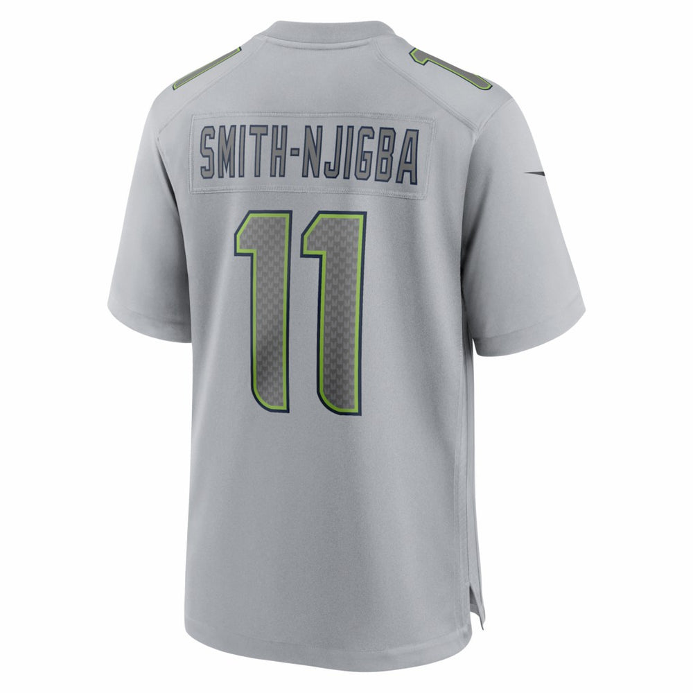 Jaxon Smith-Njigba Seattle Seahawks Atmosphere Fashion Game Jersey - Gray