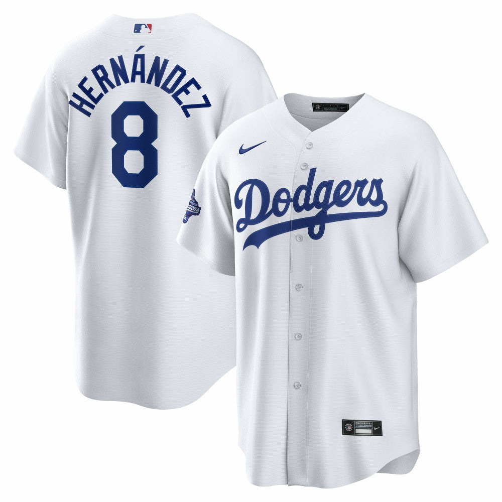 Enrique Hernández Los Angeles Dodgers Home 2025 World Series Champions Replica Jersey White | Nike