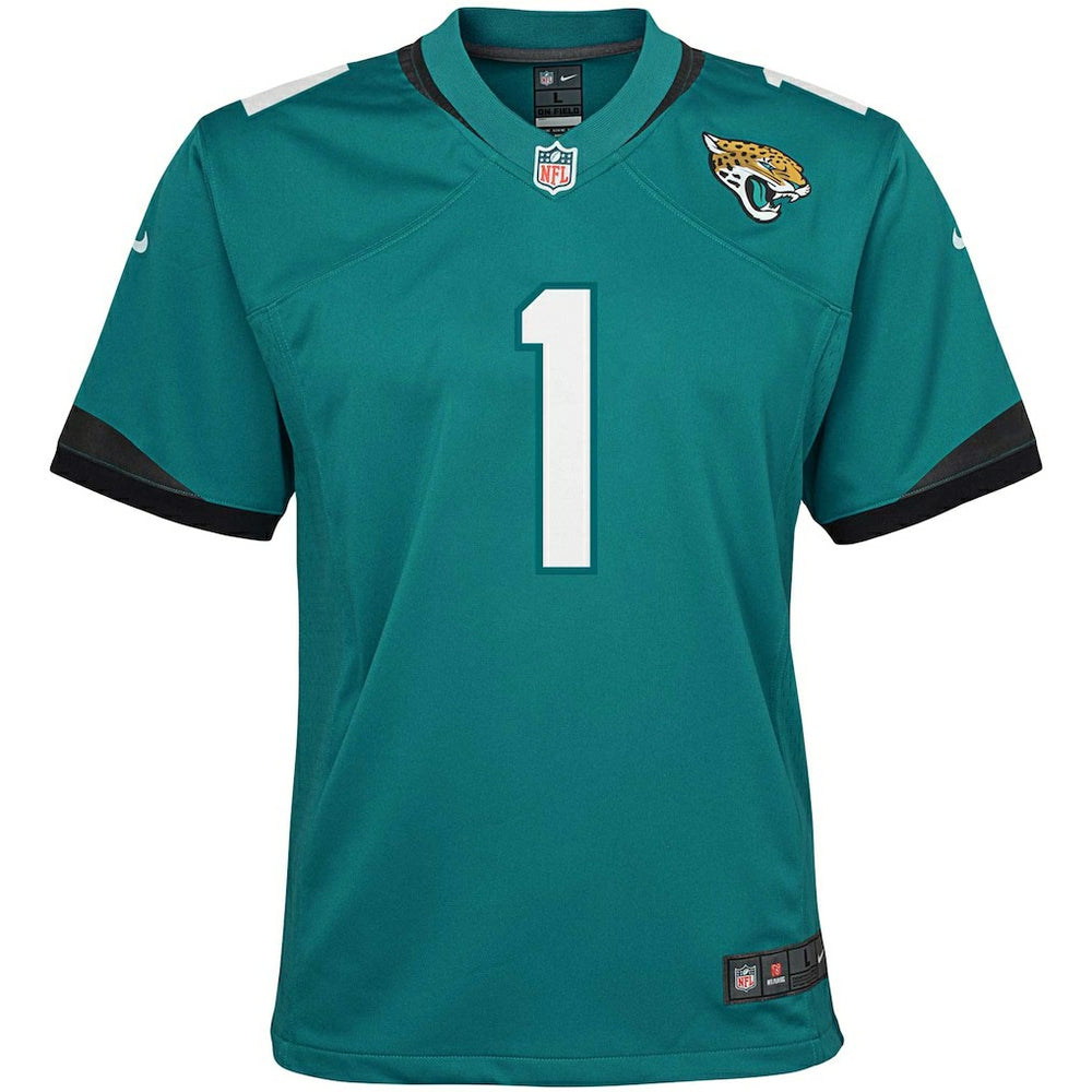 Travis Etienne Jacksonville Jaguars Youth Game Jersey - Teal