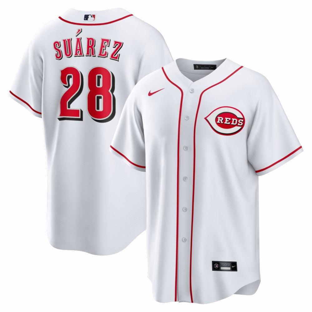 Eugenio Suárez Cincinnati Reds Home Replica Jersey White | Nike