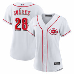 Eugenio Suárez Cincinnati Reds Women's Home Replica Jersey White | Nike