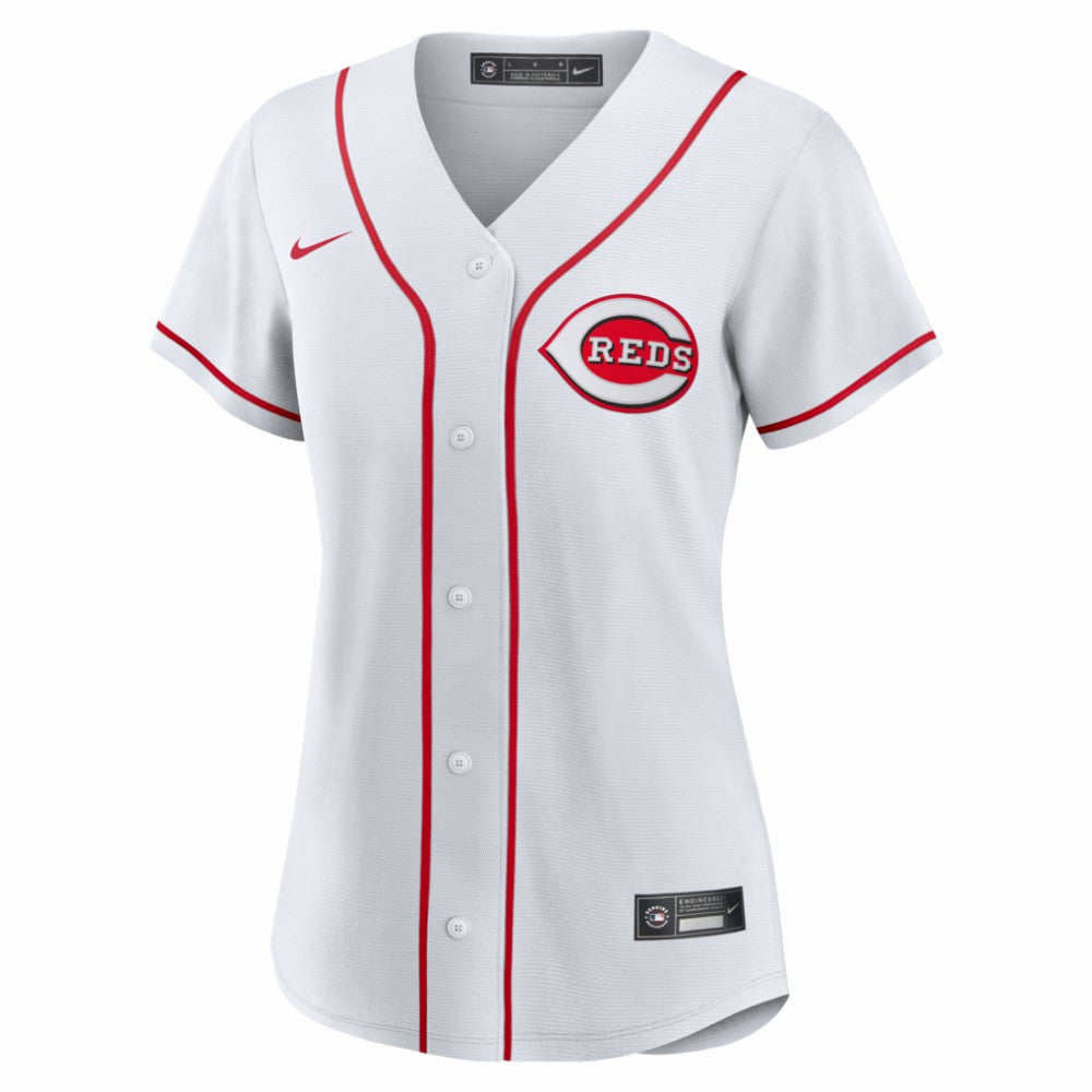 Eugenio Suárez Cincinnati Reds Women's Home Replica Jersey White | Nike