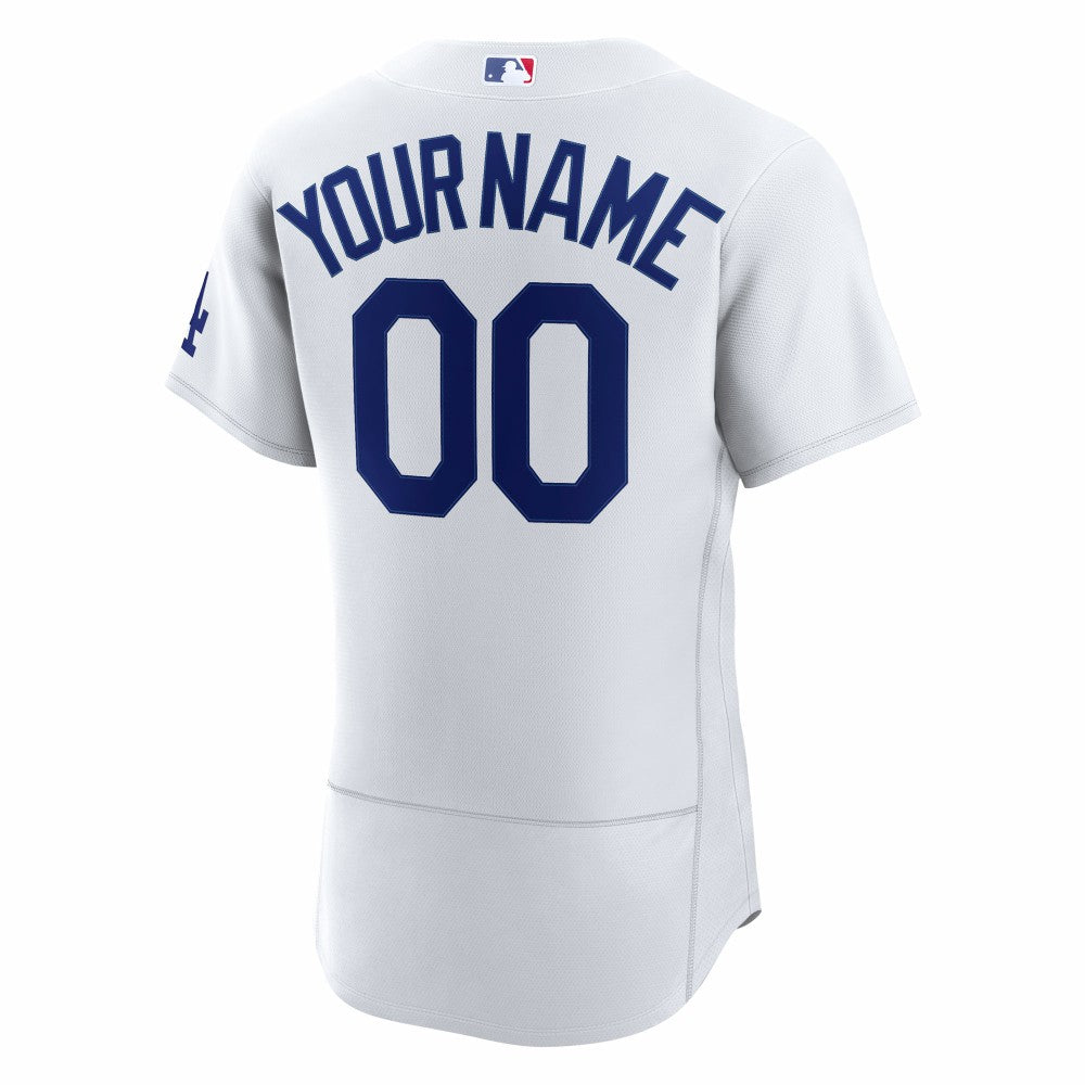 Los Angeles Dodgers Home Authentic Custom Jersey White | Nike