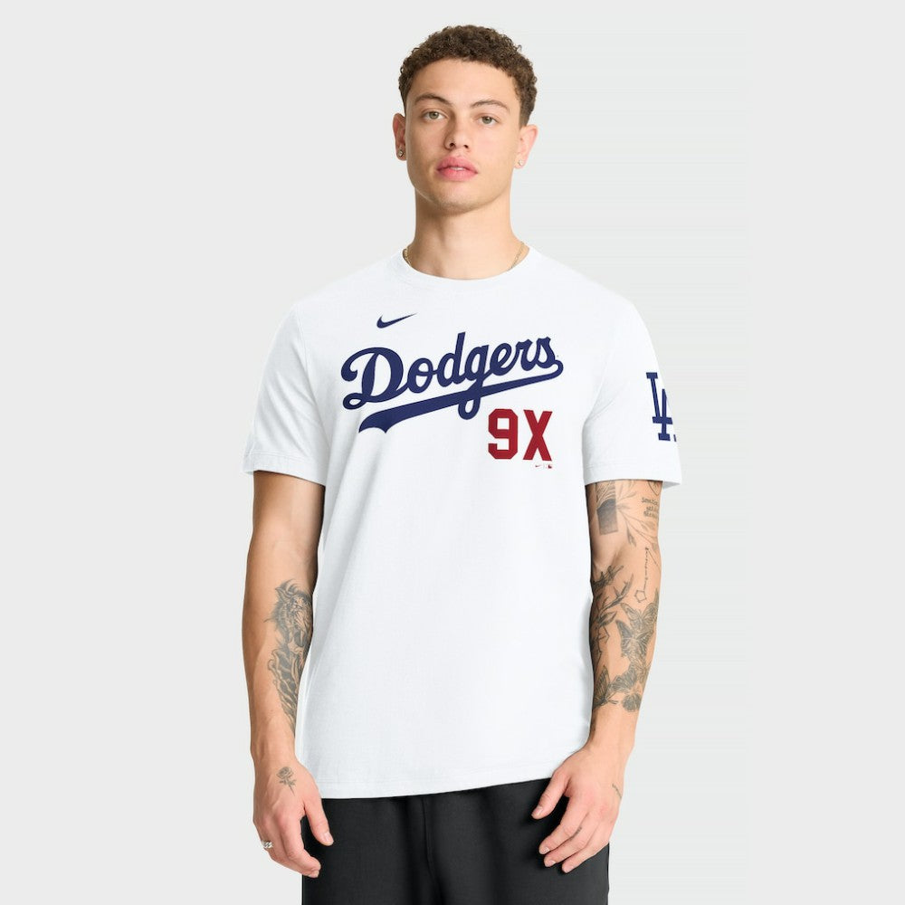 Los Angeles Dodgers 9X Champs T-Shirt White | Nike