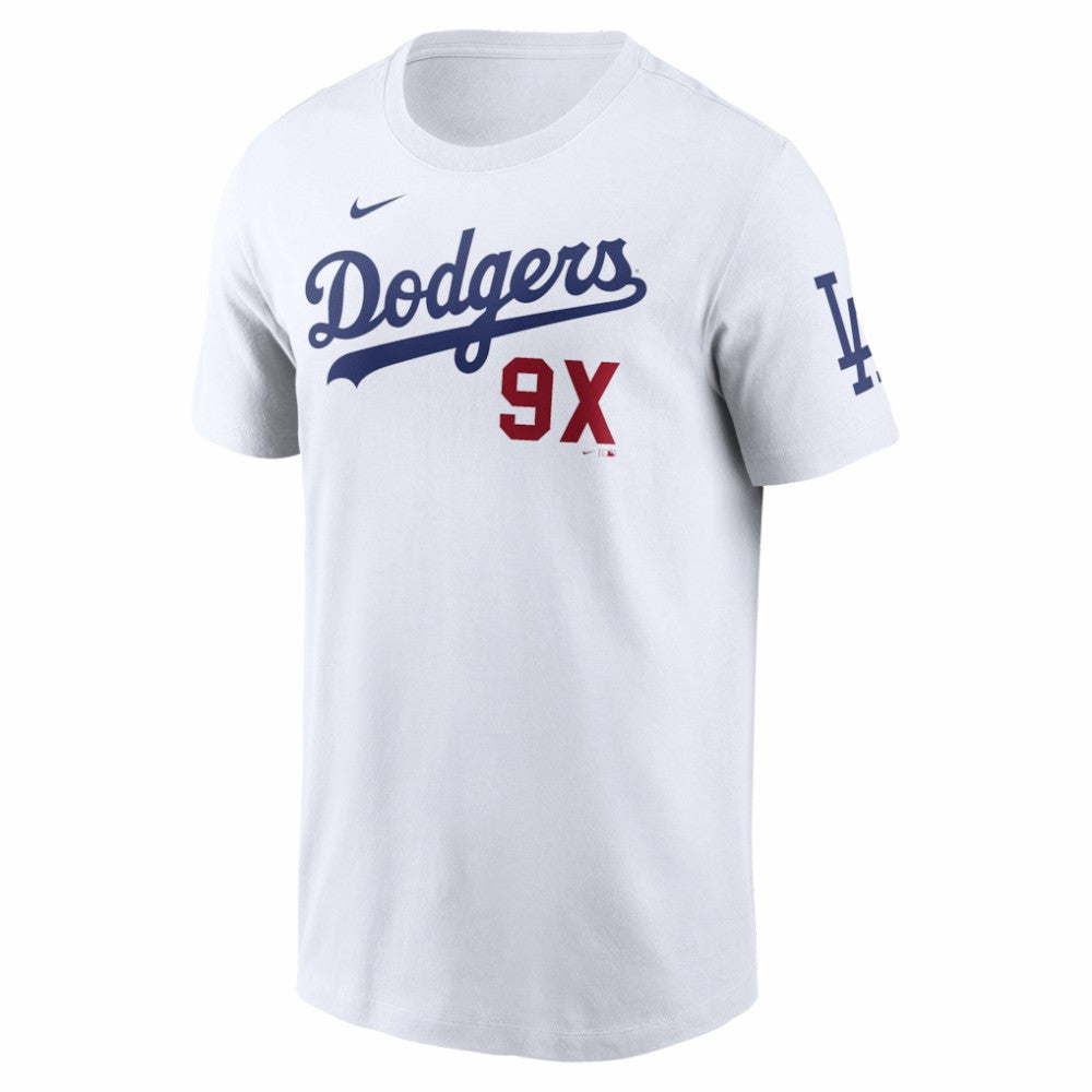 Los Angeles Dodgers 9X Champs T-Shirt White | Nike