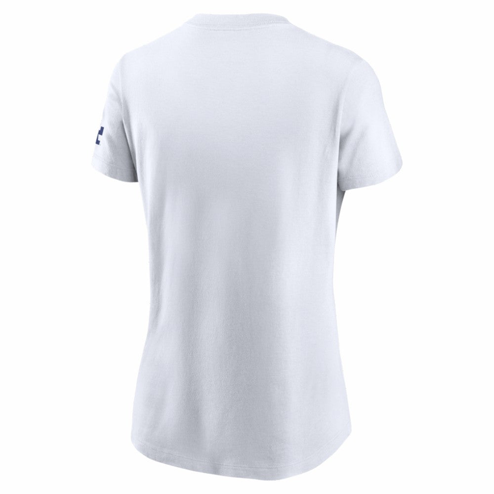 Los Angeles Dodgers Women's 9X Champions T-Shirt White | Nike