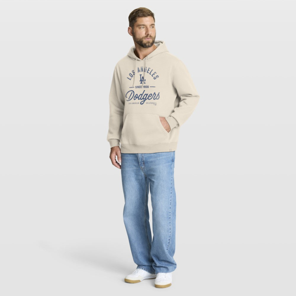Los Angeles Dodgers Legacy Fleece Hoodie Tan