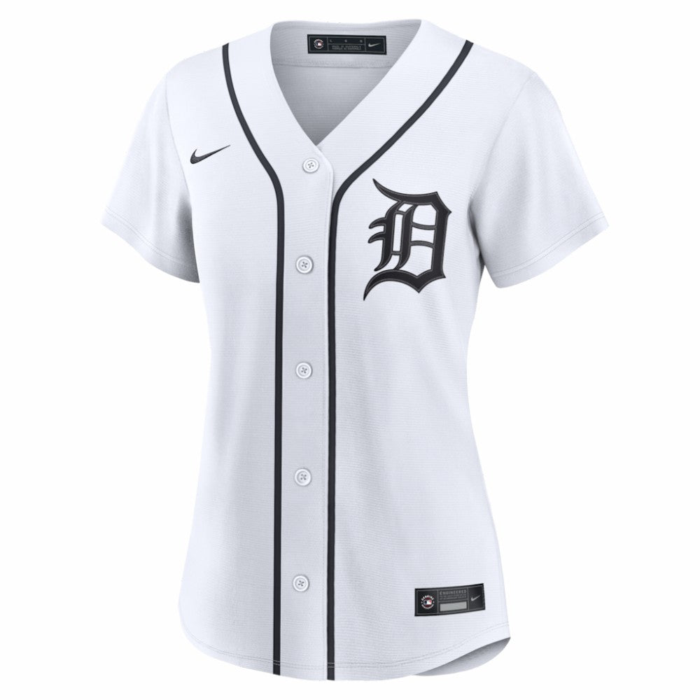 Justin Verlander Detroit Tigers Women's Home Replica Jersey White | Nike