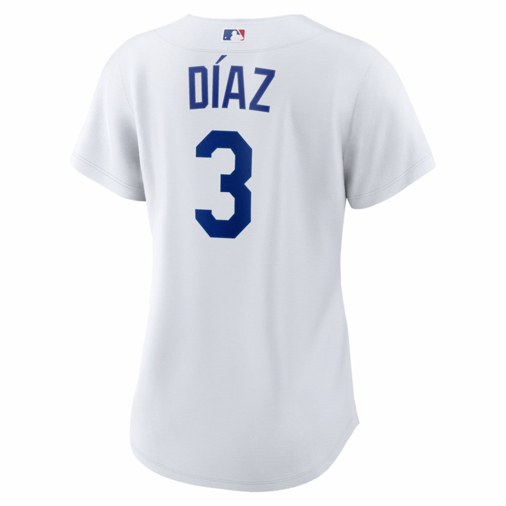 Edwin Díaz Los Angeles Dodgers Women's Home Replica Jersey White | Nike