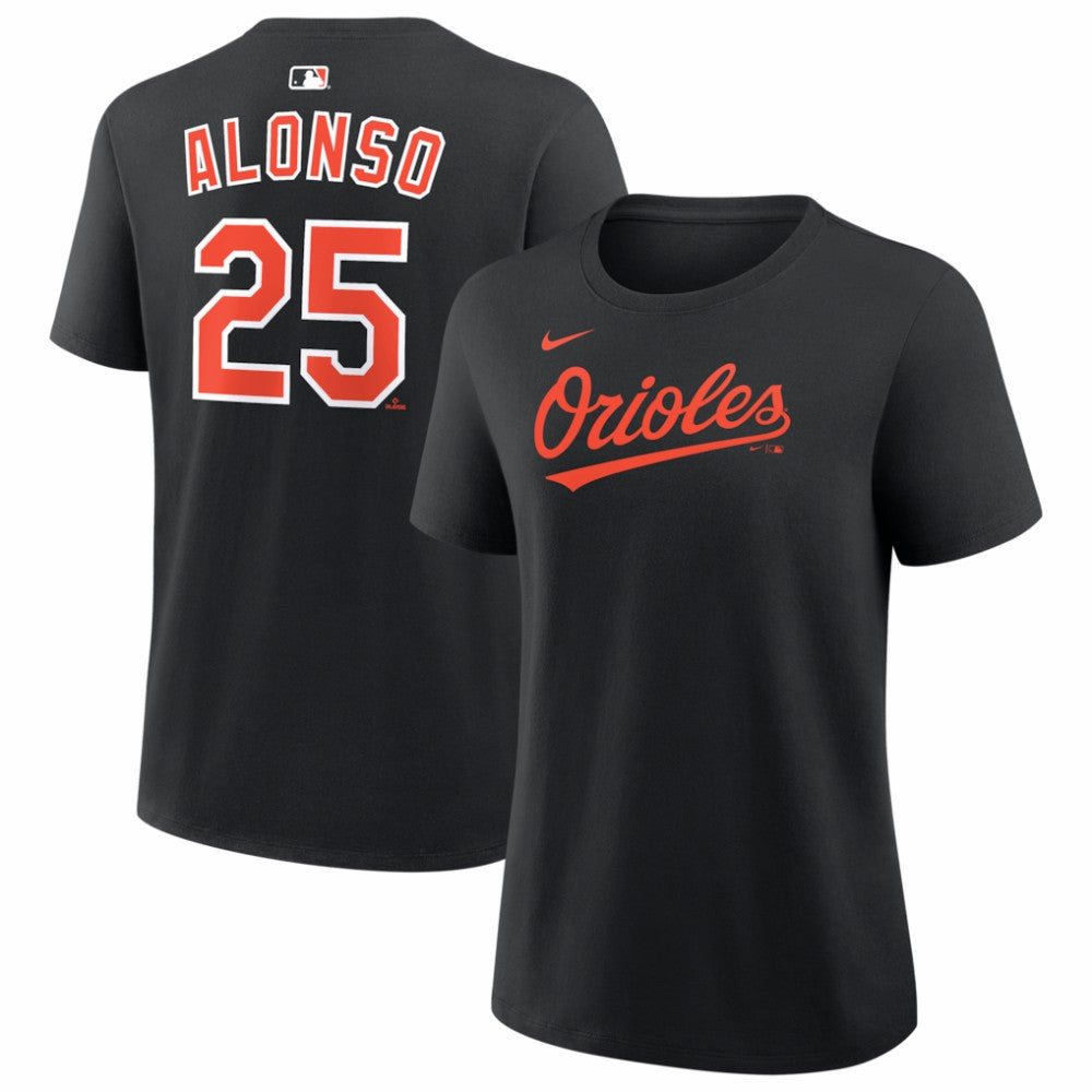 Pete Alonso Baltimore Orioles Women's Name & Number T-Shirt Black | Nike