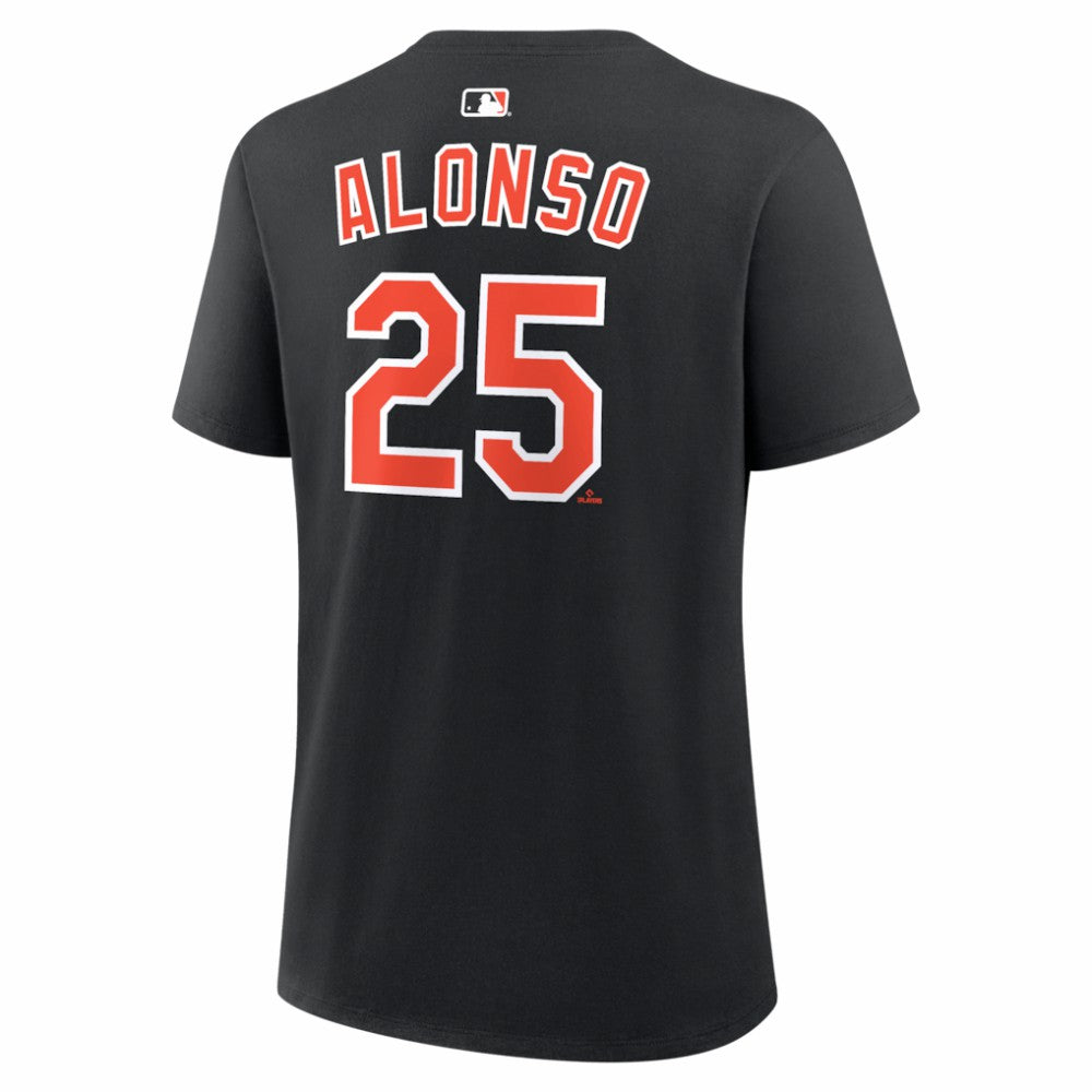 Pete Alonso Baltimore Orioles Women's Name & Number T-Shirt Black | Nike