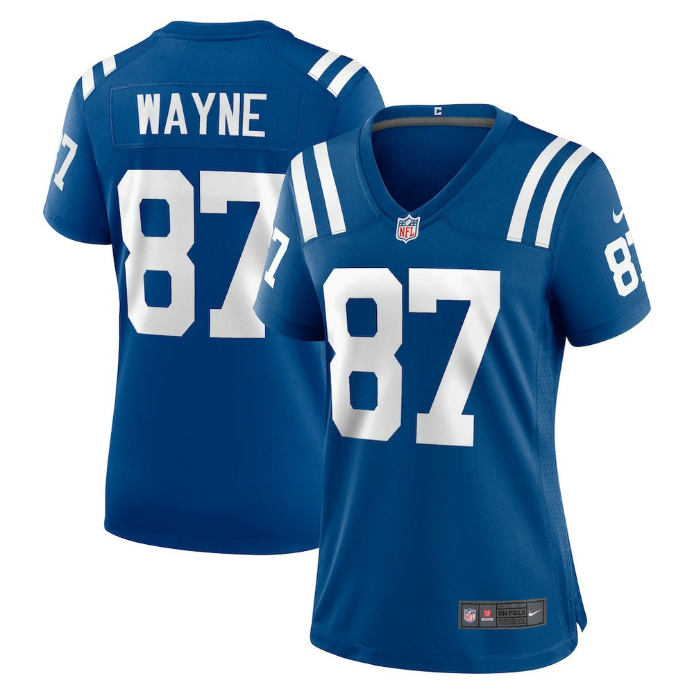 Reggie Wayne Indianapolis Colts Women's Retired Player Game Jersey - Royal