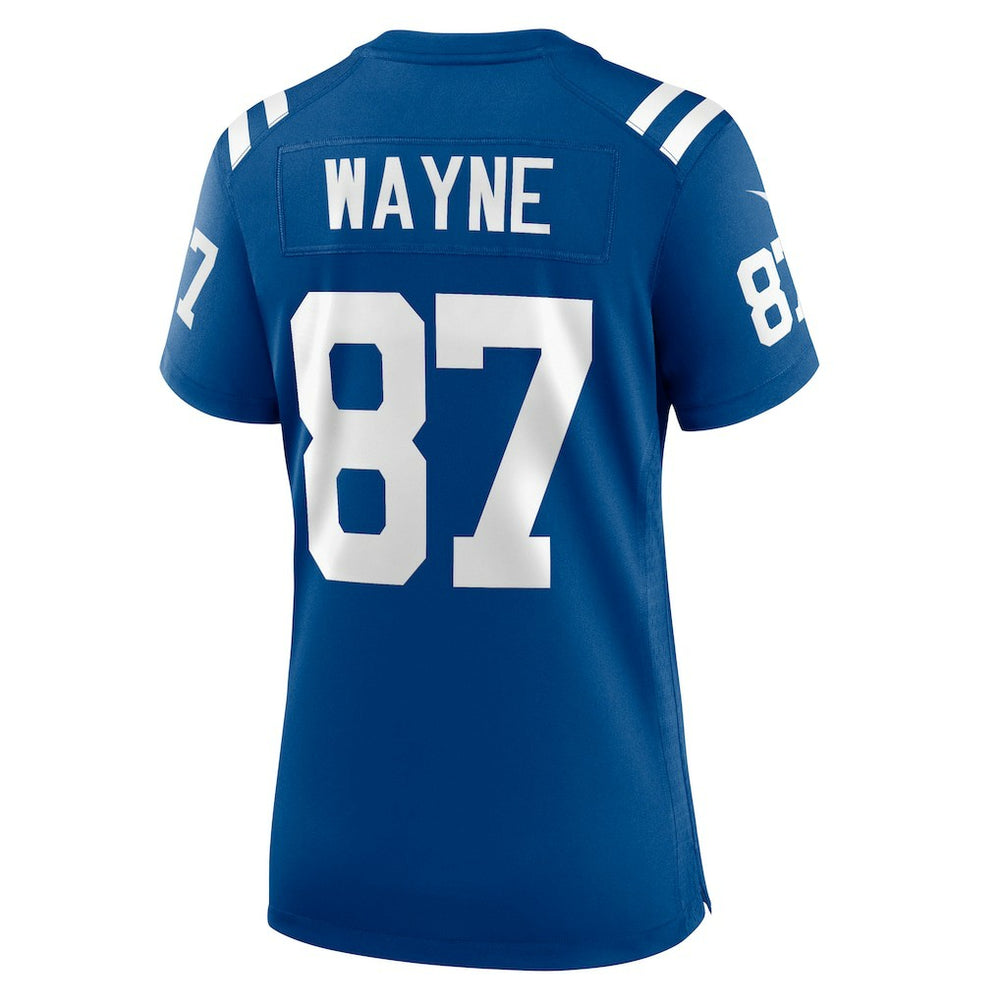 Reggie Wayne Indianapolis Colts Women's Retired Player Game Jersey - Royal