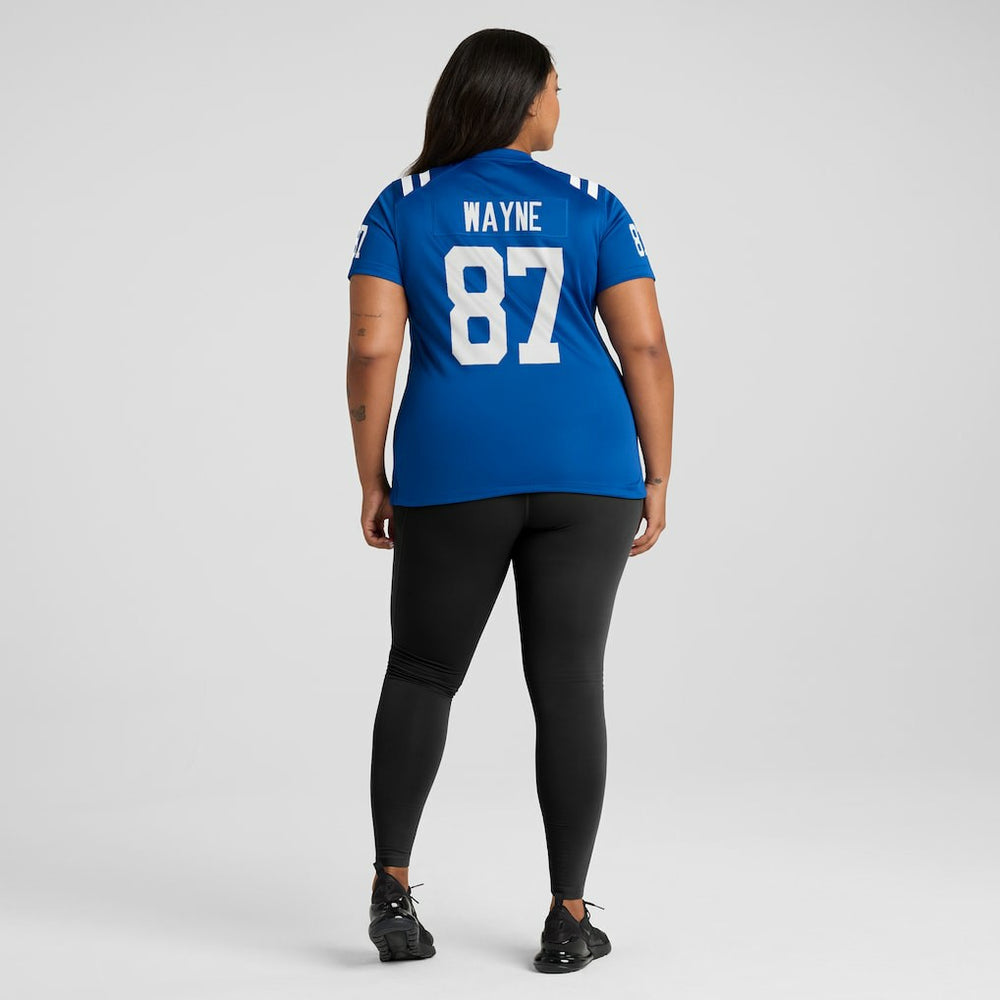 Reggie Wayne Indianapolis Colts Women's Retired Player Game Jersey - Royal