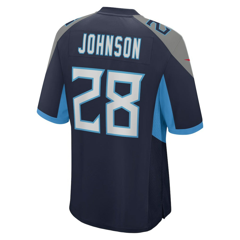 Chris Johnson Tennessee Titans Retired Player Game Jersey - Navy
