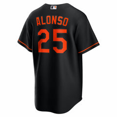 Pete Alonso Baltimore Orioles Alternate Replica Jersey - Black