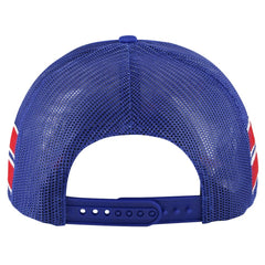 New York Rangers '47 Sideband Stripes Trucker Snapback Hat Blue