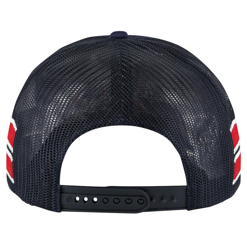 Washington Capitals '47 Sideband Stripes Trucker Snapback Hat Navy