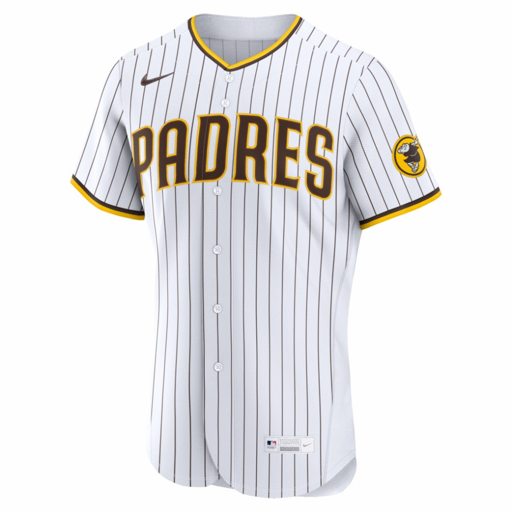 San Diego Padres Home Authentic Custom Jersey White | Nike