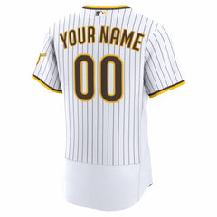 San Diego Padres Home Authentic Custom Jersey White | Nike