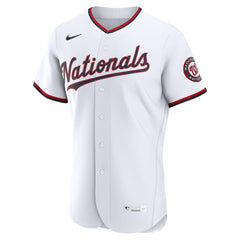 Washington Nationals Home Authentic Custom Jersey - White