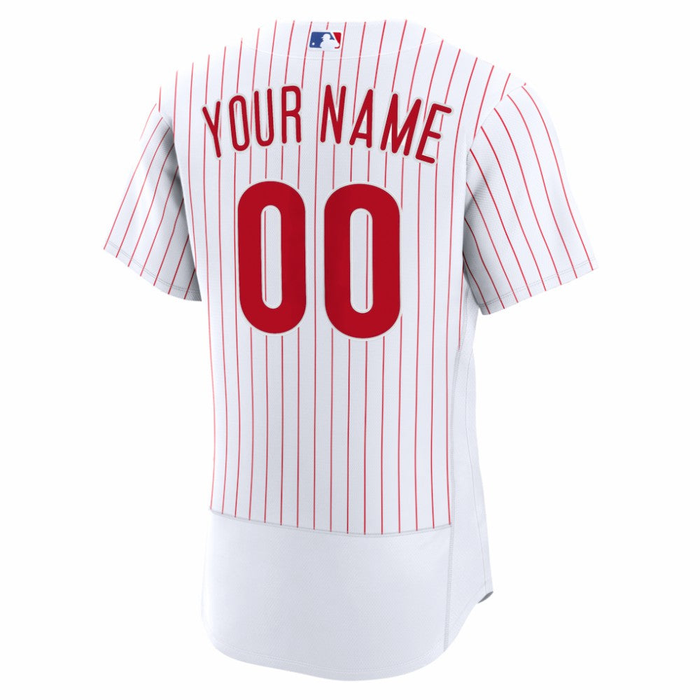 Philadelphia Phillies Home Authentic Custom Jersey White | Nike