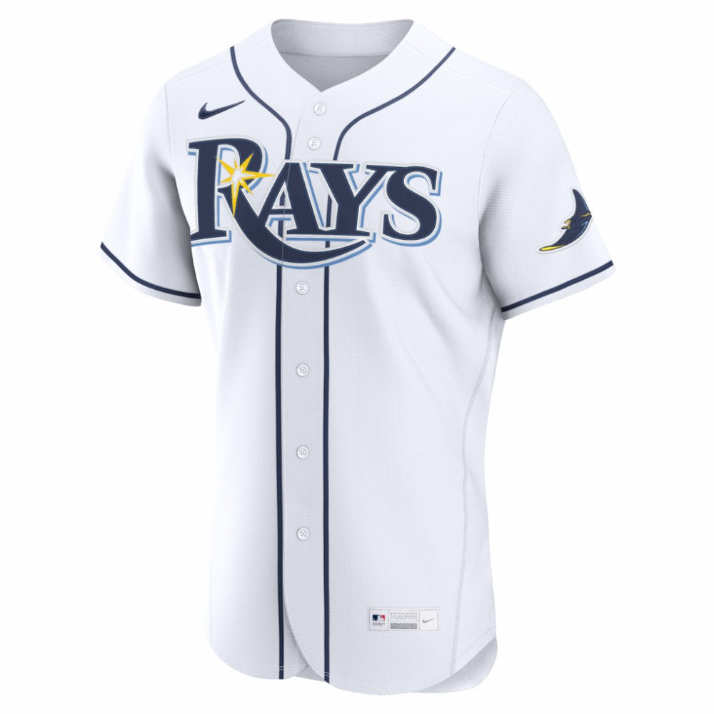 Tampa Bay Rays Home Authentic Custom Jersey White | Nike