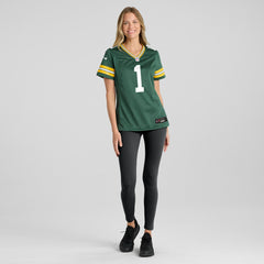 Number 1 Mom Green Bay Packers Women's Game Jersey - Green