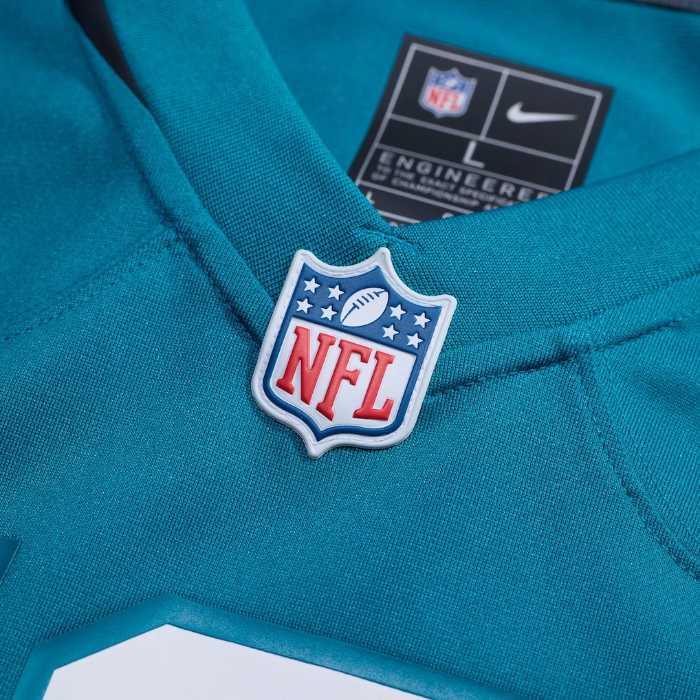 Number 1 Dad Jacksonville Jaguars Game Jersey - Teal