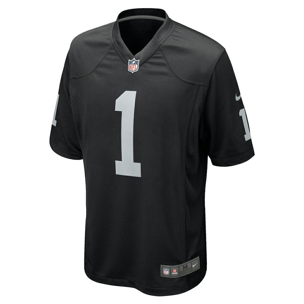 Number 1 Dad Las Vegas Raiders Game Jersey - Black