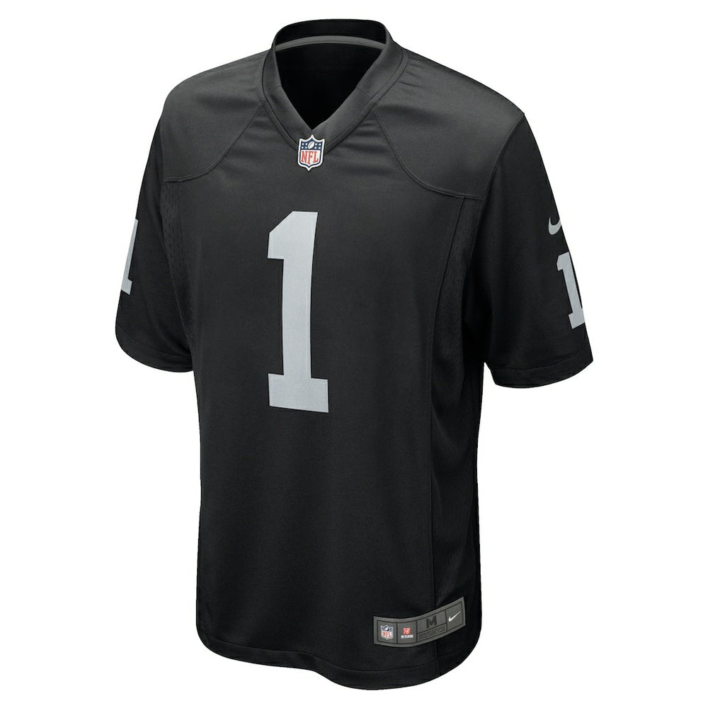Number 1 Dad Las Vegas Raiders Game Jersey - Black