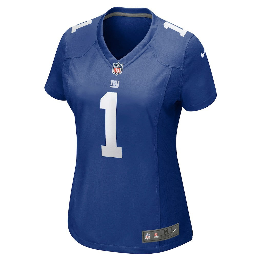Number 1 Mom New York Giants Women's Game Jersey - Royal