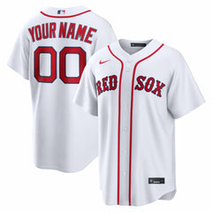Boston Red Sox Home Replica Custom Jersey White | Nike
